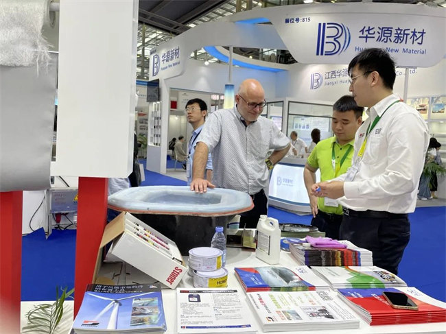 廣東博皓攜手AOC力聯思參加第1屆深圳國際復材展 -2