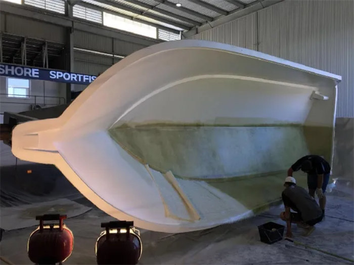 玻璃鋼漁船防滲層