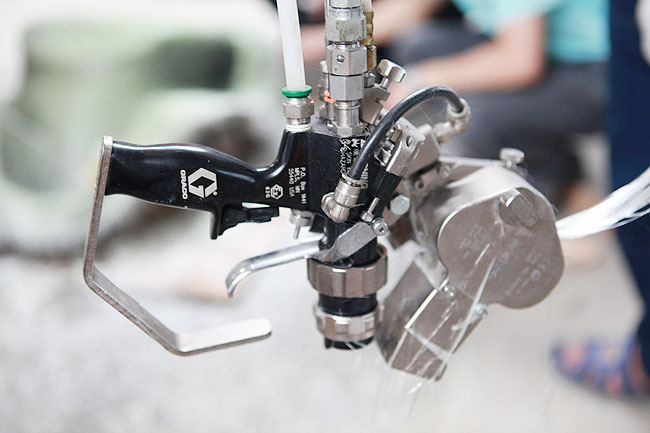 廣州博皓玻璃鋼模具制作培訓班第五期設備演示篇